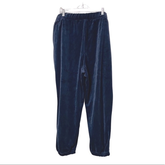 AVA & VIV navy blue velour joggers 3X, NWT - Picture 4 of 7